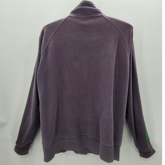 Blue Marlin Ireland Embroidered Zip Front Raglan Long Sleeve Trainer Sweatshirt - Picture 3 of 16